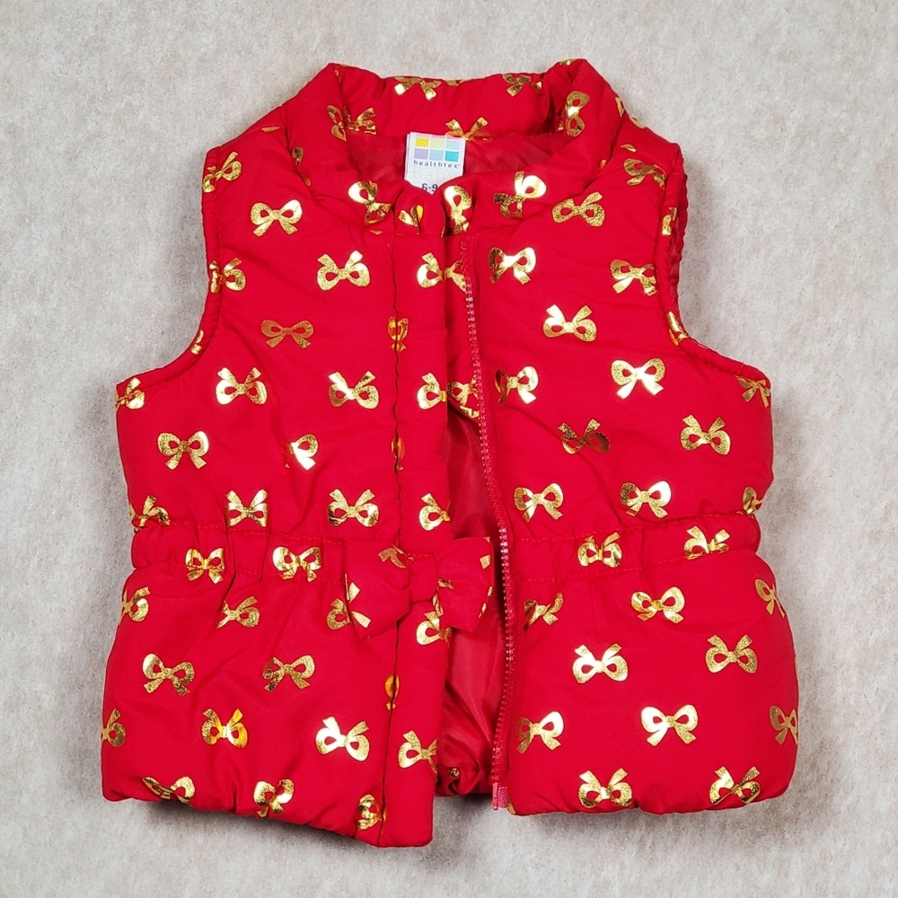 Babygirl puffer vest. 6-9M
